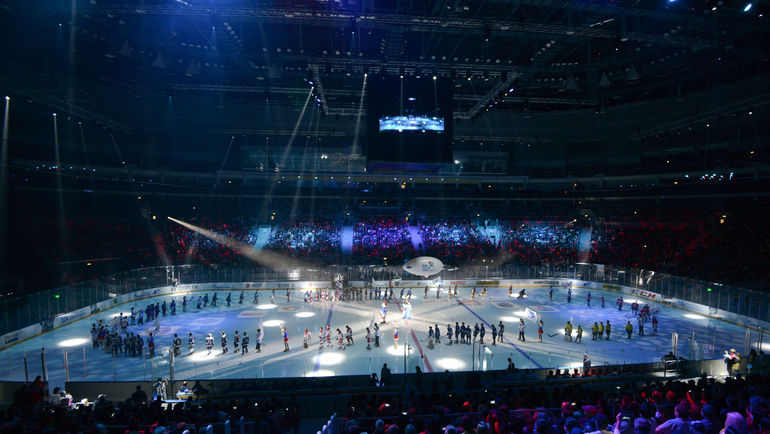 Торжественное открытие турнира. Фото пресс-служба "Кубка Газпром нефти"