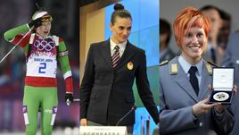 Чемпионки в погонах.  Домрачева, Исинбаева, Вильхельм…