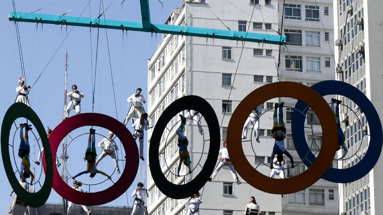 Рио готовится к Играм. С Россией. Фото REUTERS Рио готовится к Играм. С Россией. Фото REUTERS