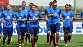 Май. Бад Рагац. Игроки сборной России готовятся к Euro-2016.