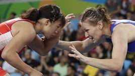 Инна ТРАЖУКОВА (справа) на Олимпиаде в Рио.