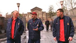 1997 год. Александр ФИЛИМОНОВ, Станислав ЧЕРЧЕСОВ и Сергей ОВЧИННИКОВ.