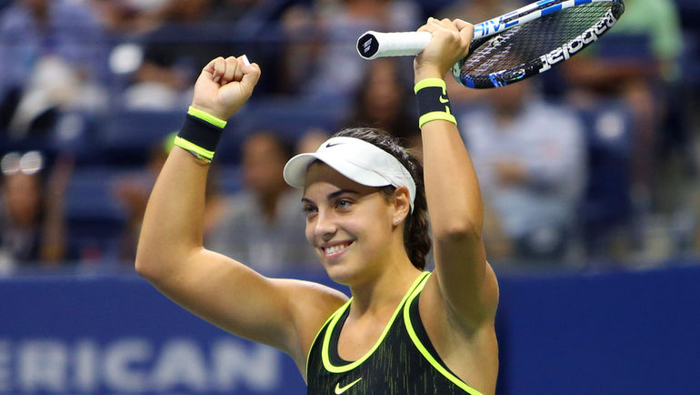 Чемпионка US Open среди юниорок Ана КОНЮХ впервые сыграет во взрослом четвертьфинале. Фото USA Today Чемпионка US Open среди юниорок Ана КОНЮХ впервые сыграет во взрослом четвертьфинале. Фото USA Today