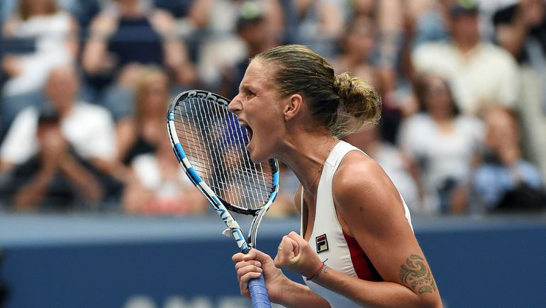 Каролина ПЛИШКОВА в финале US Open-2016. Фото AFP Каролина ПЛИШКОВА в финале US Open-2016. Фото AFP