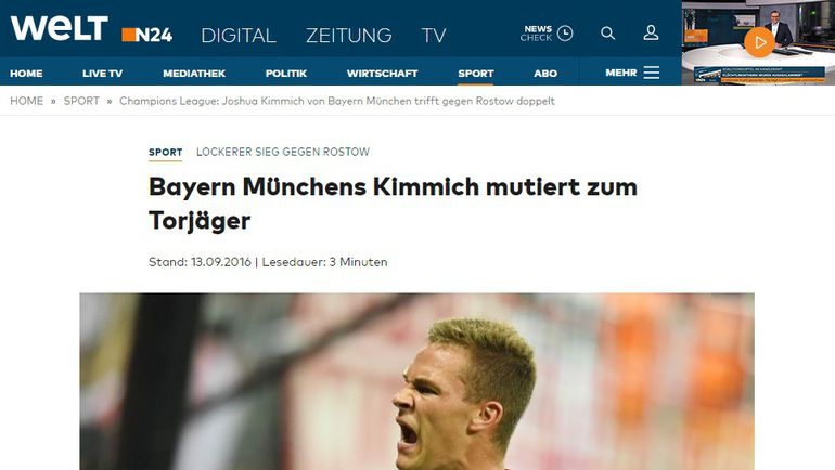 Die Welt. Die Welt.
