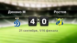 "Динамо М" - "Ростов". Лучшие моменты