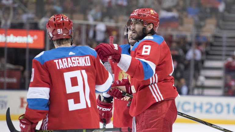 Владимир ТАРАСЕНКО и Александр ОВЕЧКИН. Фото USA TODAY Sports Владимир ТАРАСЕНКО и Александр ОВЕЧКИН. Фото USA TODAY Sports
