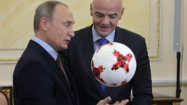 Сегодня. Москва. Владимир ПУТИН и Джанни ИНФАНТИНО.