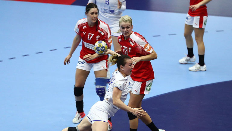 Хельсинборг. Чемпионат Европы. Дания - Россия - 26:26. Фото swe2016.ehf-euro.com Хельсинборг. Чемпионат Европы. Дания - Россия - 26:26. Фото swe2016.ehf-euro.com