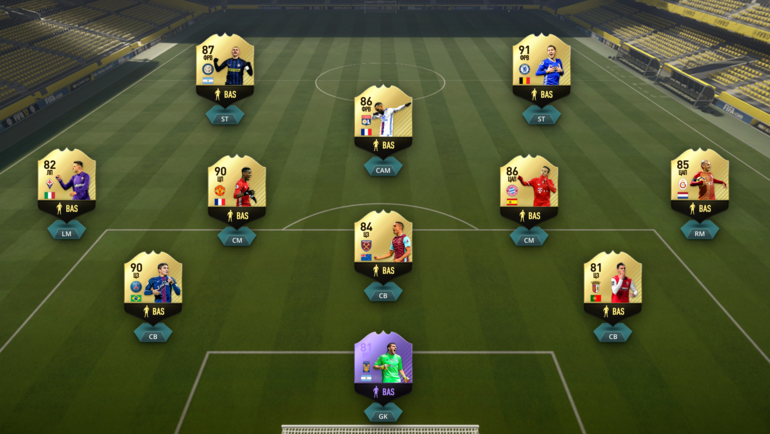 Команда недели 15. Фото EA Sports Команда недели 15. Фото EA Sports