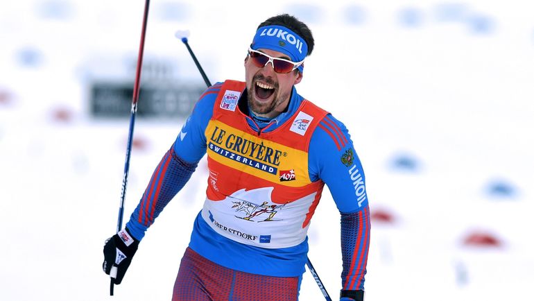 Сергей УСТЮГОВ - победитель "Тур де Ски"! Фото AFP