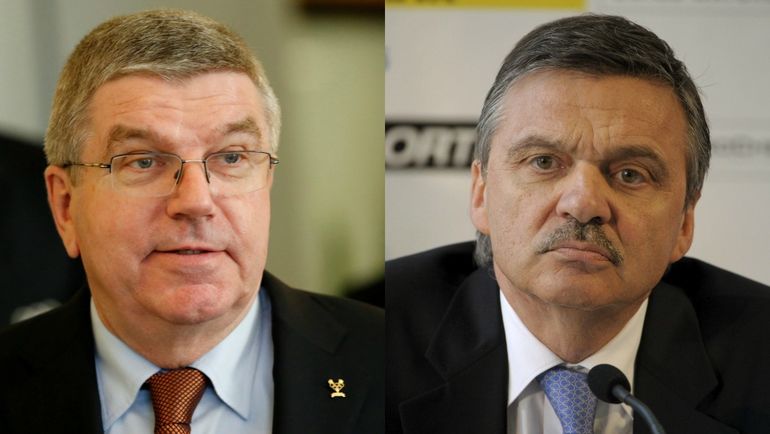 Томас БАХ и Рене ФАЗЕЛЬ. Томас БАХ и Рене ФАЗЕЛЬ.