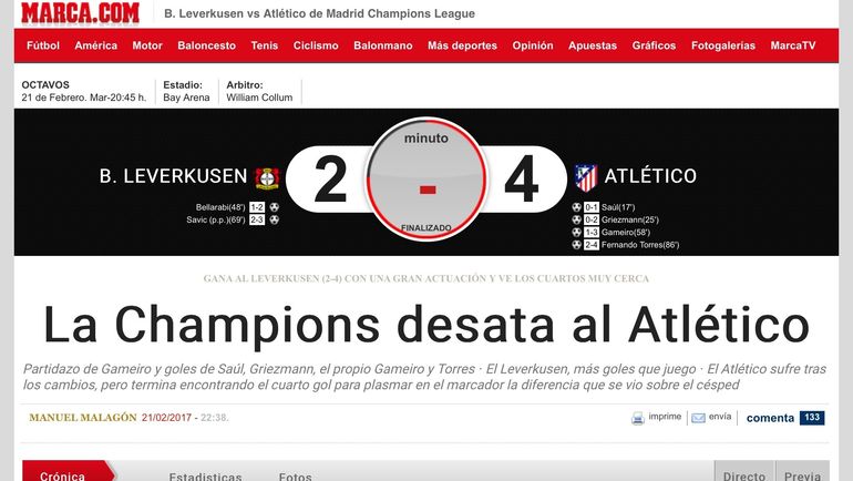 Marca. Marca.