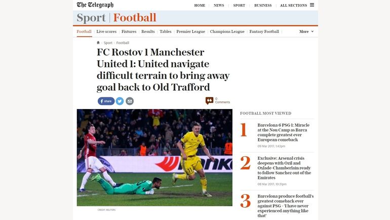 The Telegraph. The Telegraph.