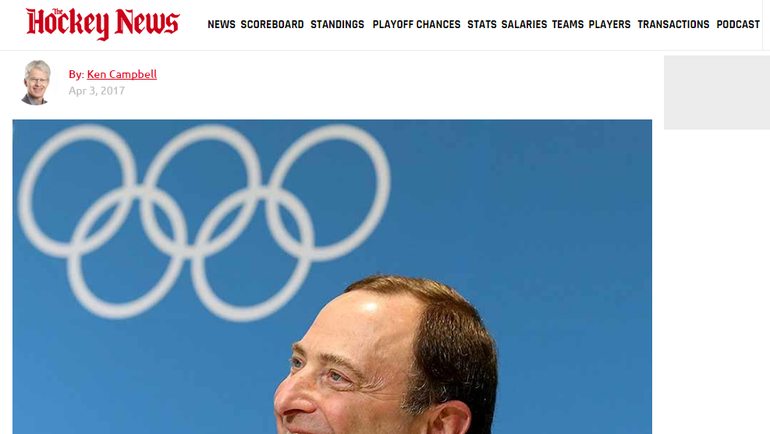 The Hockey News. The Hockey News.