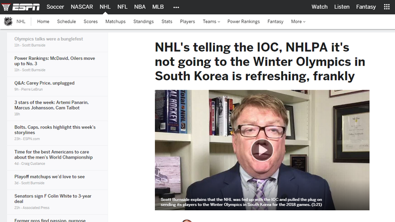 ESPN. ESPN.